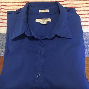 Liz Claiborne Collared long sleeve shirt PL Blue